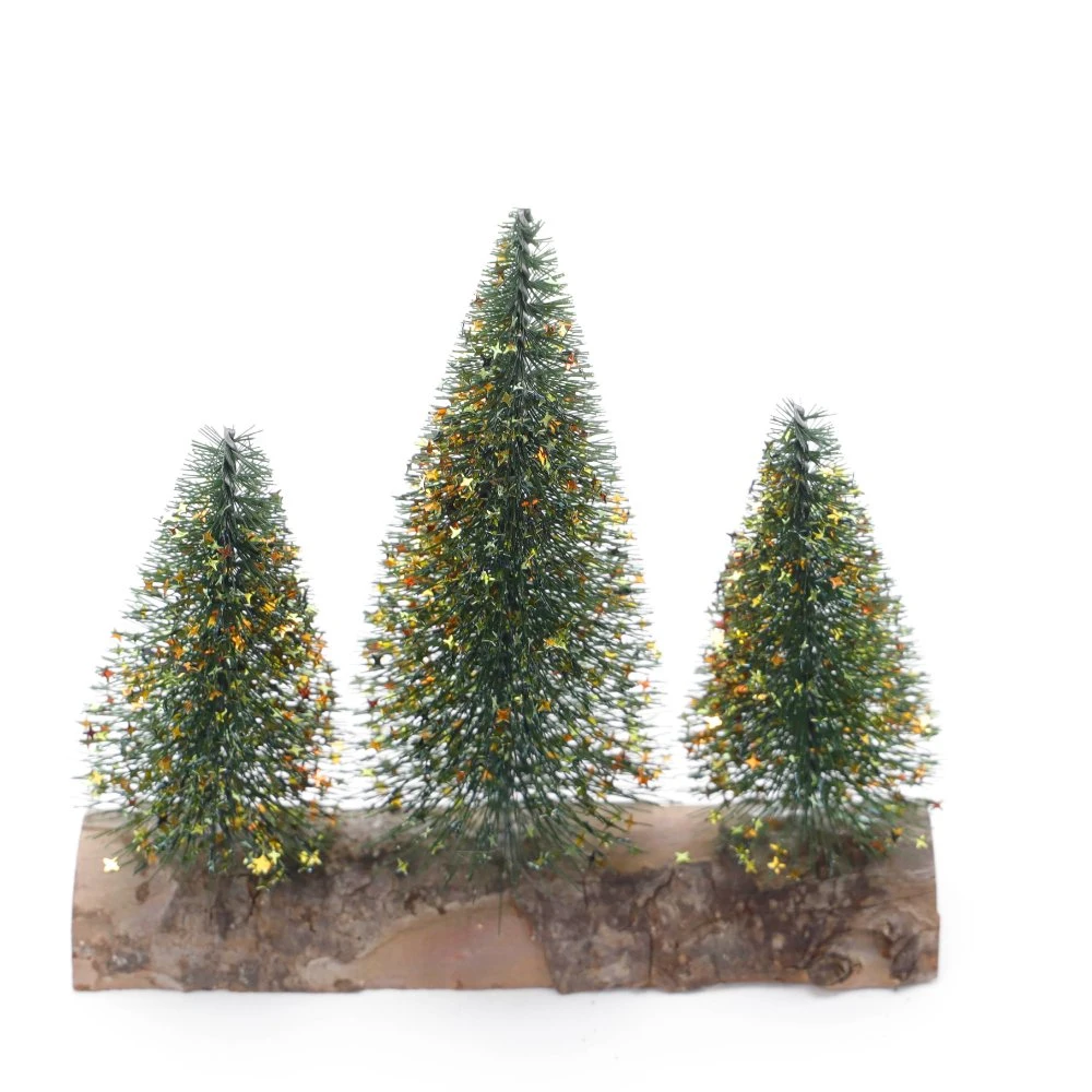 Sparkling Christmas Mini Small Tree Mountain Shaped Small Tree Christmas Decoration Home Decoration Christmas Tree