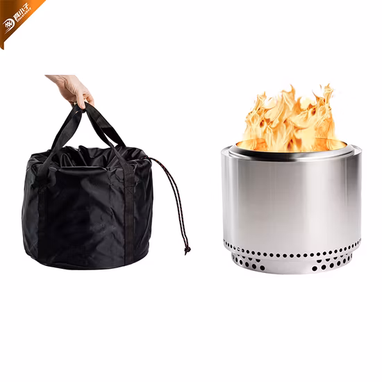 야외 스테인레스 스틸 목재 숯 히터 목재 스토브