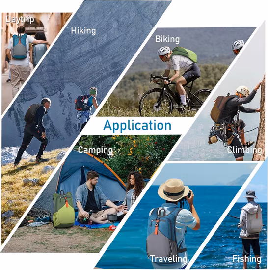 캠핑 스토브 장작 난로 야외 접이식 스토브 야외 배낭 하이킹 여행 피크닉을위한 스테인레스 스틸 초경량 배낭 스토브 Esg14014